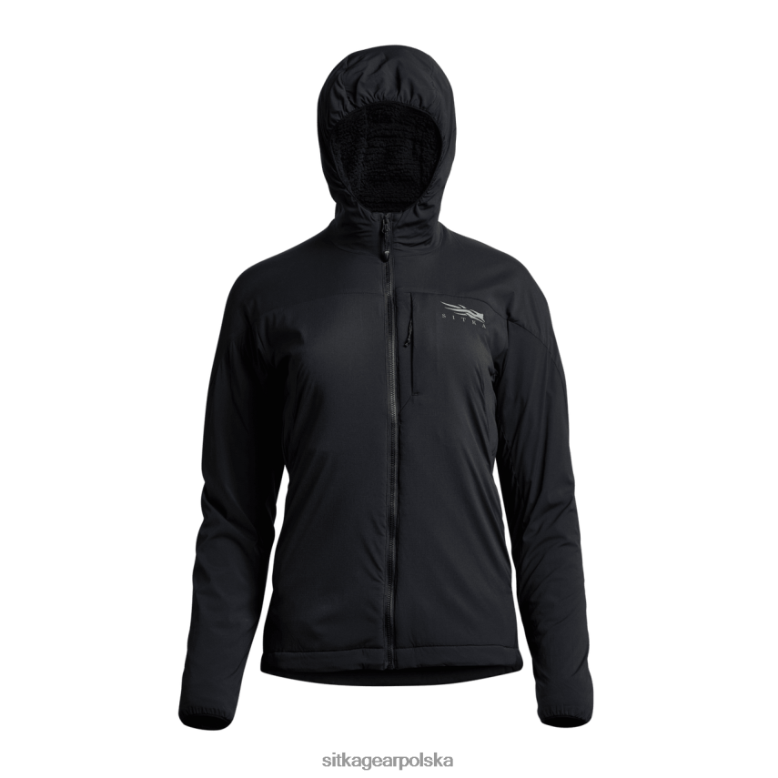 kurtki i kamizelki czarny kobiety SITKA Gear klimatyczna kurtka VF2XTJ387