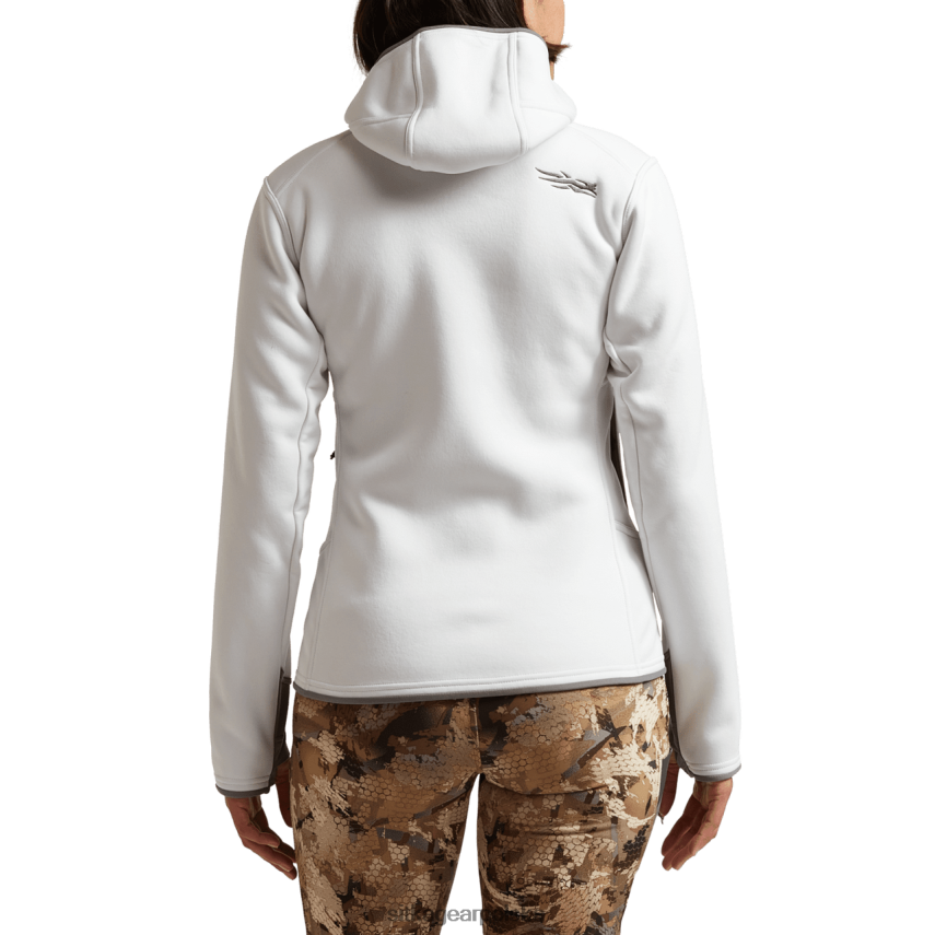 najfatalniejszy biały kobiety SITKA Gear bluza z kapturem VF2XTJ396