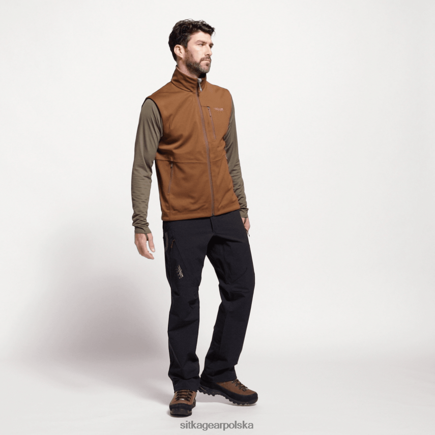 kurtki i kamizelki błoto mężczyźni SITKA Gear kamizelka typu jetstream VF2XTJ64