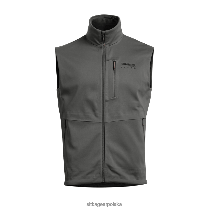 kurtki i kamizelki granit mężczyźni SITKA Gear kamizelka typu jetstream VF2XTJ67