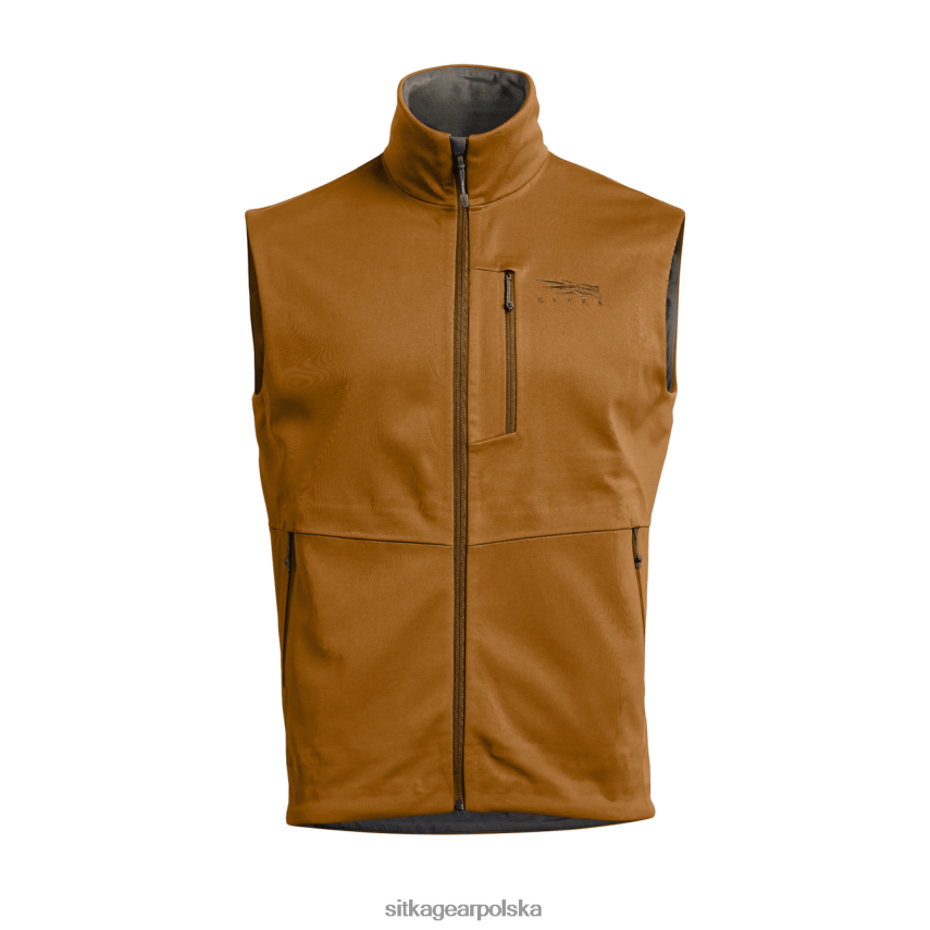 kurtki i kamizelki ochra mężczyźni SITKA Gear kamizelka typu jetstream VF2XTJ68