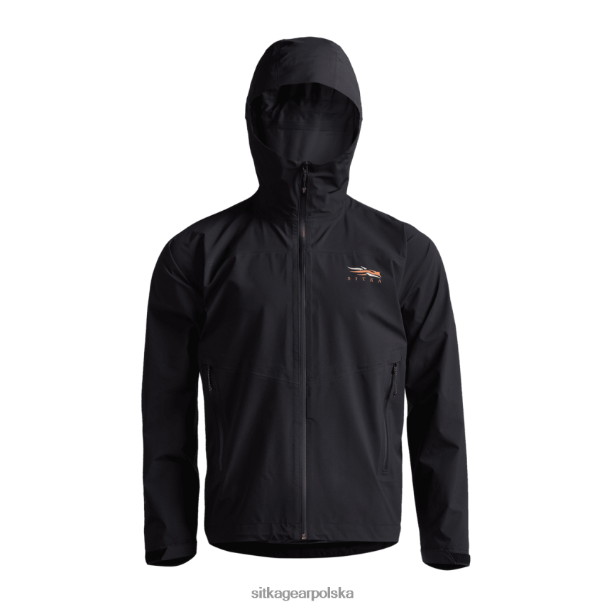 kurtki i kamizelki czarny mężczyźni SITKA Gear kurtka punktu rosy VF2XTJ30