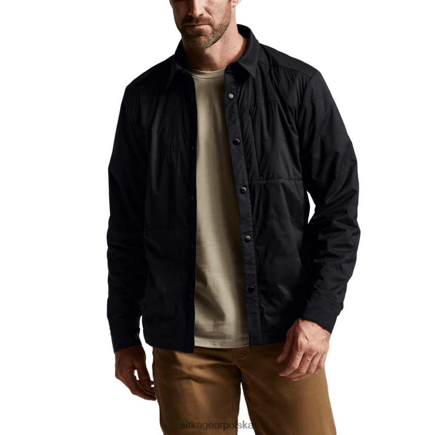 kurtki i kamizelki czarny mężczyźni SITKA Gear Kurtka typu Canyon VF2XTJ56