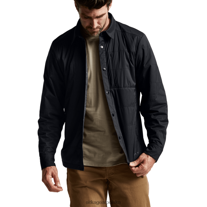 kurtki i kamizelki czarny mężczyźni SITKA Gear Kurtka typu Canyon VF2XTJ56