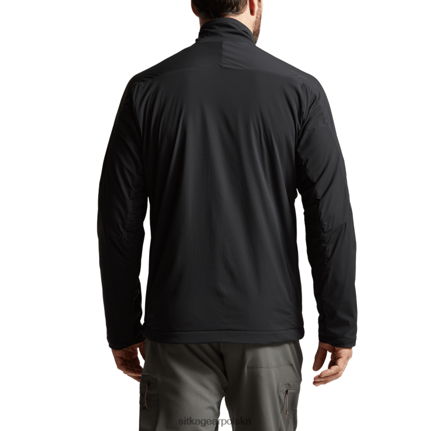 kurtki i kamizelki czarny mężczyźni SITKA Gear klimatyczna kurtka VF2XTJ37