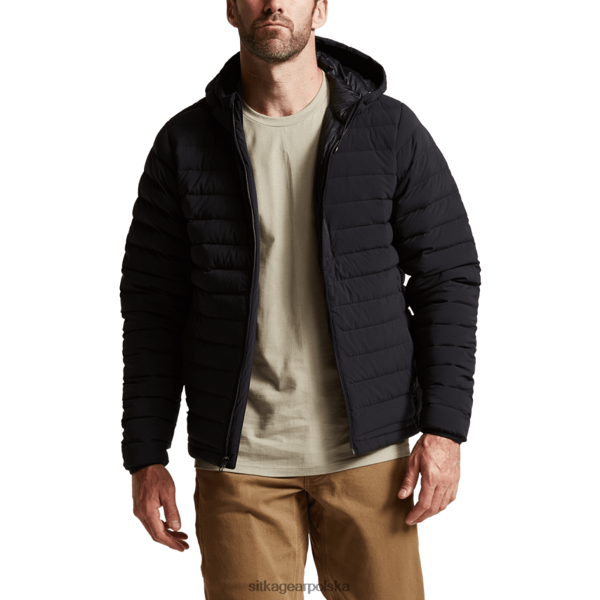 kurtki i kamizelki czarny mężczyźni SITKA Gear puchowa kurtka rovera VF2XTJ51