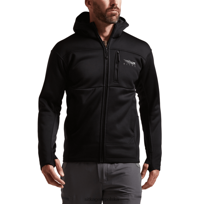 najfatalniejszy czarny mężczyźni SITKA Gear bluza z kapturem VF2XTJ90