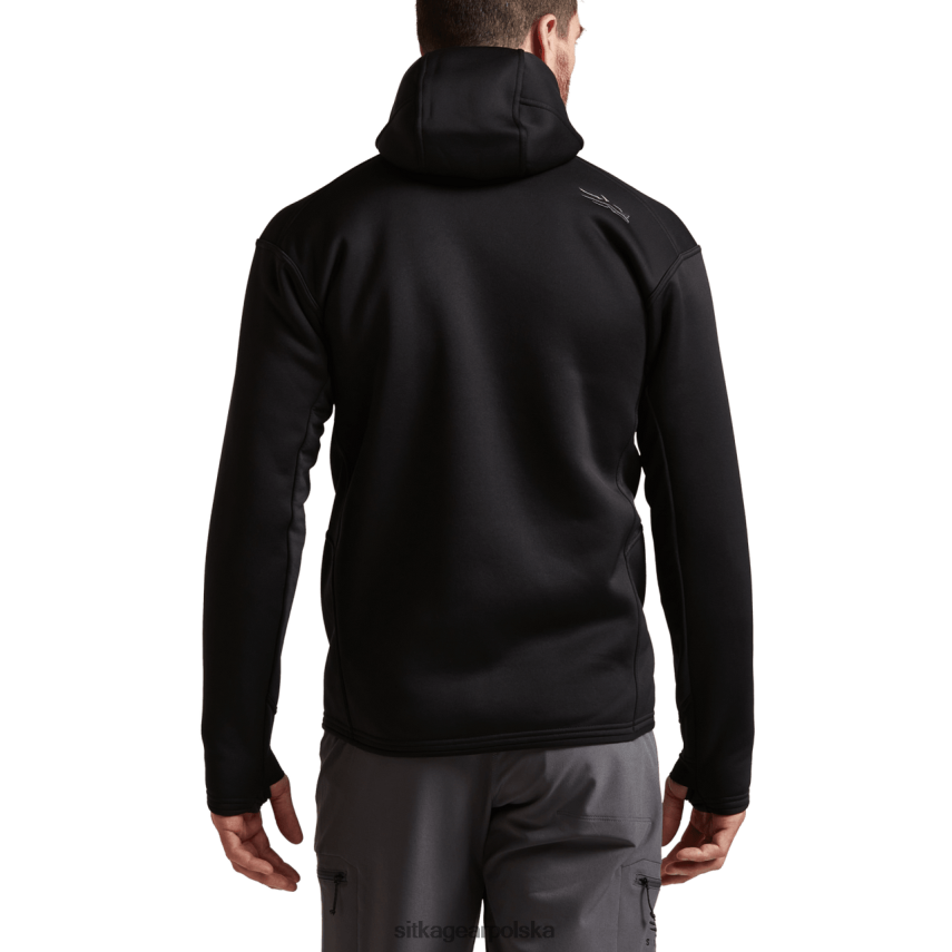 najfatalniejszy czarny mężczyźni SITKA Gear bluza z kapturem VF2XTJ90
