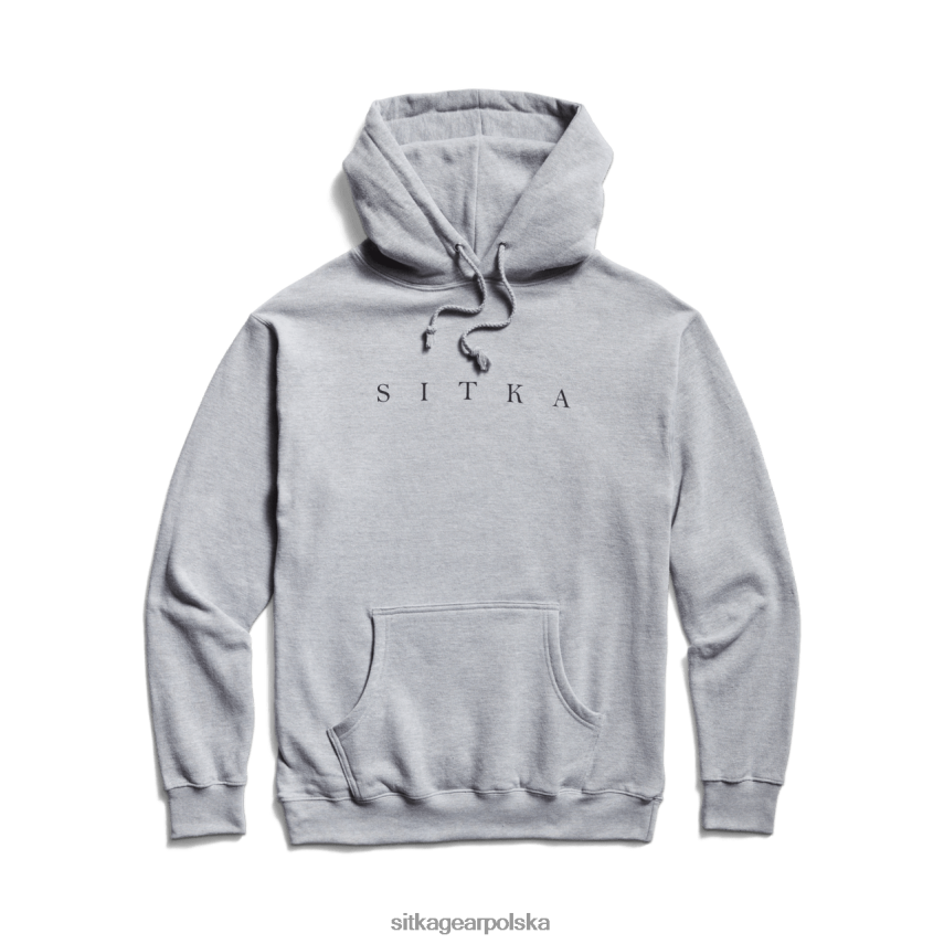 najfatalniejszy wrzosowy szary mężczyźni SITKA Gear Bluza z kapturem i podkładem VF2XTJ125