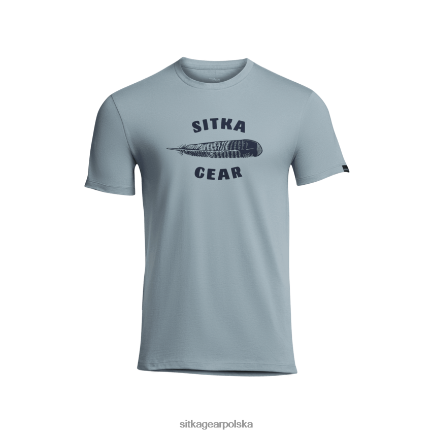 najfatalniejszy krzemień niebieski mężczyźni SITKA Gear koszulka z piórami VF2XTJ150