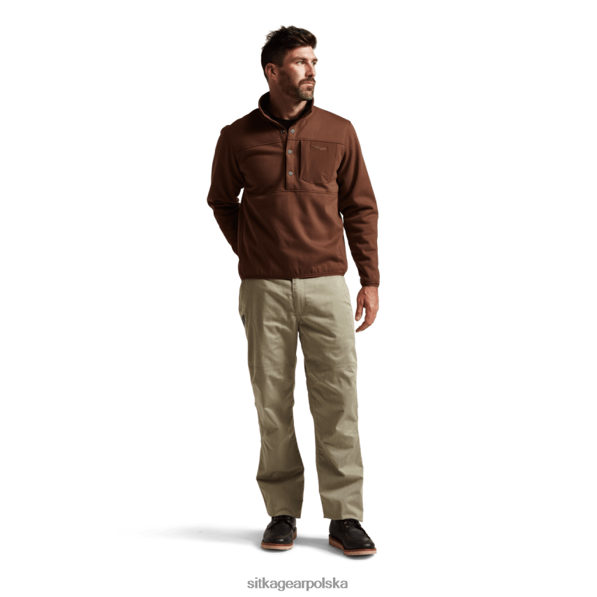 najfatalniejszy bizon mężczyźni SITKA Gear polar zatrzaskowy z przodu VF2XTJ206