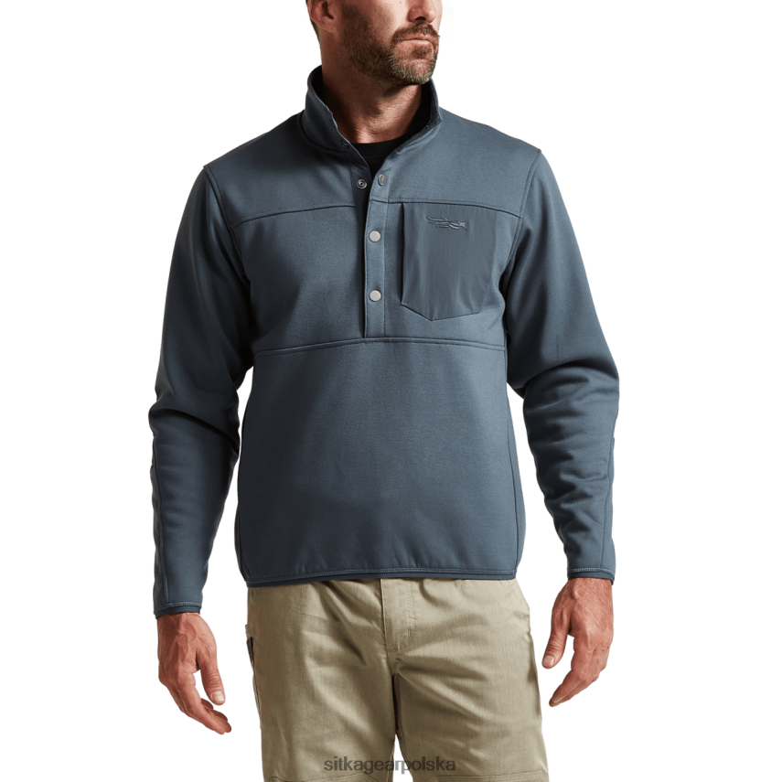 najfatalniejszy burza mężczyźni SITKA Gear polar zatrzaskowy z przodu VF2XTJ207