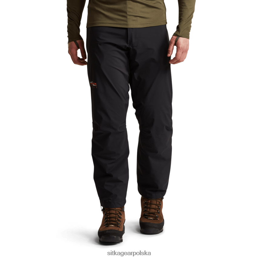 statki czarny mężczyźni SITKA Gear spodnie punktu rosy VF2XTJ221