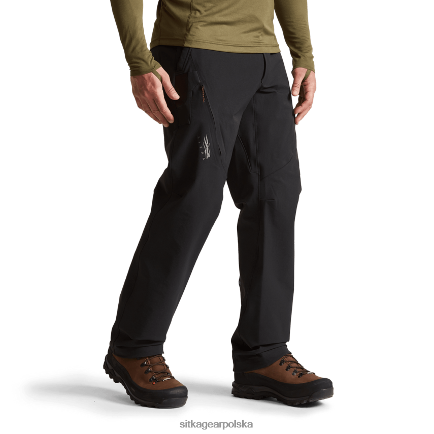 statki czarny mężczyźni SITKA Gear spodnie szlifierskie VF2XTJ243