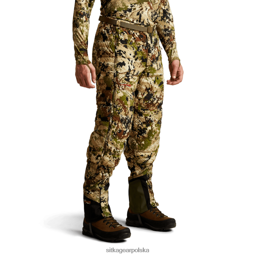 statki optifade subalpejskie mężczyźni SITKA Gear Spodnie Kelvin Lite Down 3/4 VF2XTJ209